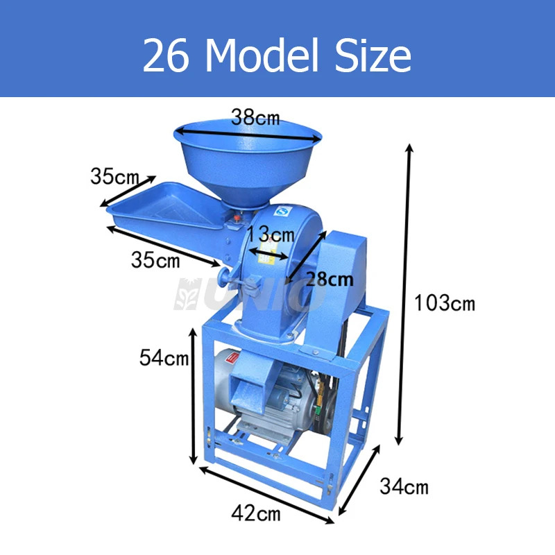 Grain Mill Grinder - Moinho Industrial de Alta Qualidade para