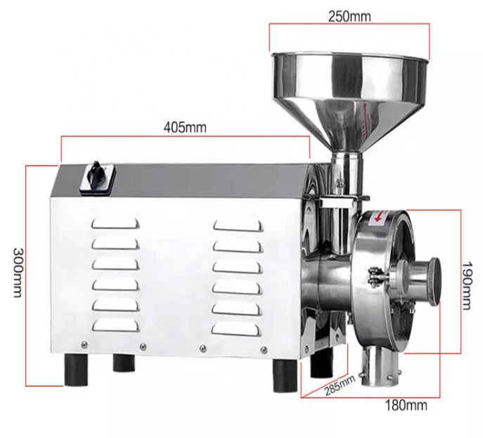 Moinho Moedor de Grãos Comerci - Grain Mill Grinder avaliação e preço