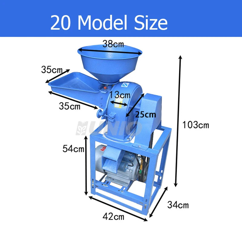 Moinho Industrial de Alta Qual - Grain Mill Grinder avaliação e preço