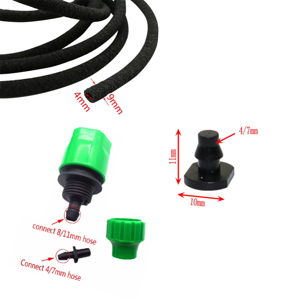 10M Soaker Mangueira Waterig K - Agriculture Gardening Farming avaliação e preço