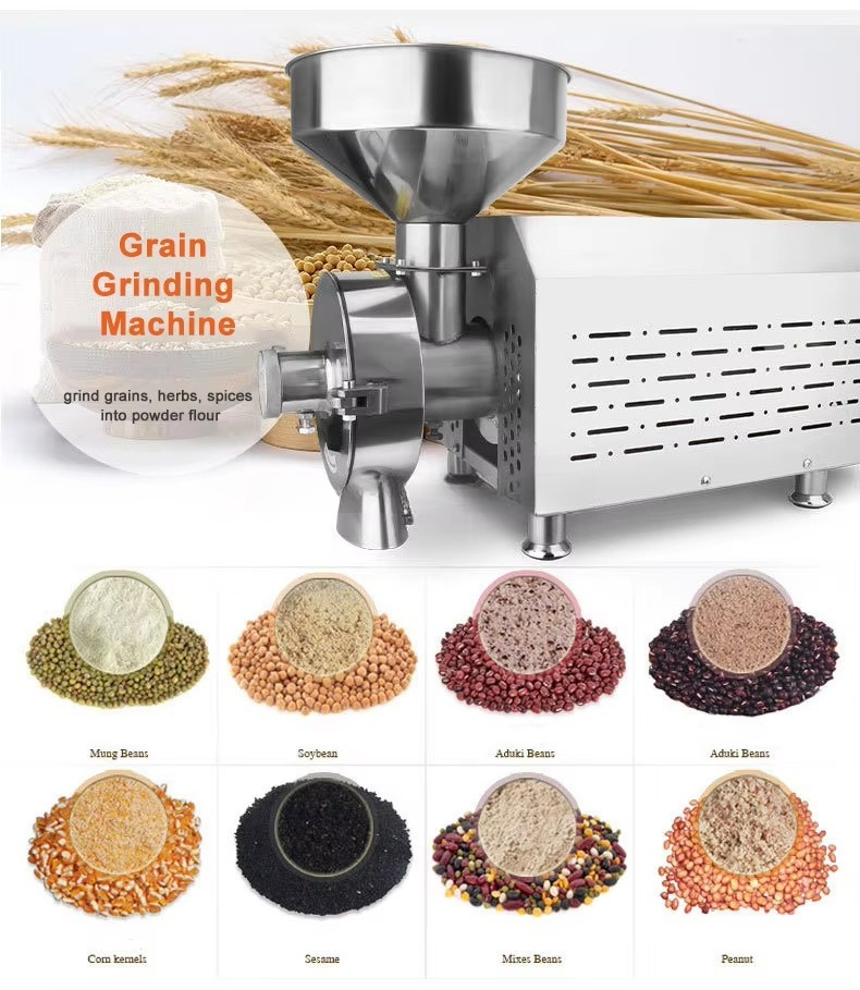 Moinho Pulverizador Comercial  - Grain Mill Grinder avaliação e preço