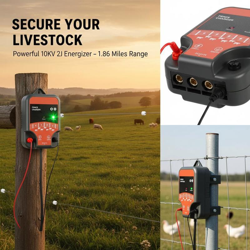 Eletrificador de Animais 10kV  - Farming System & Sustainable Agriculture avaliação e preço